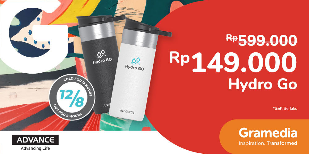 Info & Kode Promo Gramedia Advance Hydro Go Rp149.000 MyValue